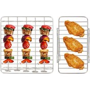 Resim Sointeresting Tower T17099, Salter Ek5729lakeland, Tefal Easy Ey901840 Air Fryer Çift Sepet İçin Air Fryer Aksesuarları 