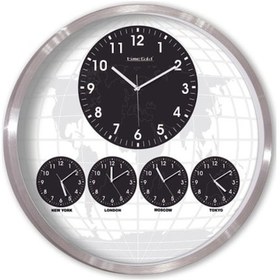 Resim Time Gold 5'Li Dünya Saati Metal 60 Cm (238455494) Altın 