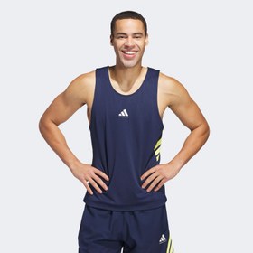 Resim adidas Rev Erkek Mavi Basketbol Forması 