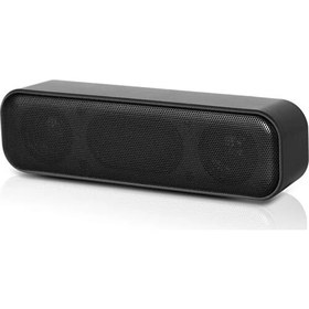 Resim Buyfun USB Powered Soundbar Masaüstü Hoparlör Kablolu Bilgisayar (Yurt Dışından) 