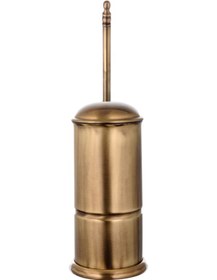 Resim Pure Roma Antik Gold Biyeli Klozet Fırçası Kmr-6018 
