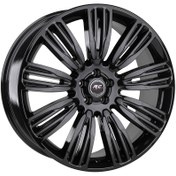 Resim RC Jant Takım 5x108 9.5x22 -159 Et45 63.4 Black Range Rover Uyumlu 