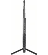 Resim Geeksen Andoer Siyah Uçak Alüminyum Gizli Selfie Çubuğu İle Masaüstü Tripod, Insta360 One X/one/evo Uyumlu, 28-110cm Uzunluk Aralığı 