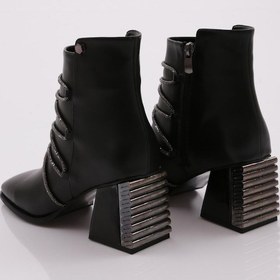 Resim Dgn 31009 Kadin Topuklu Bot 31009-2377-R1534 Siyah 