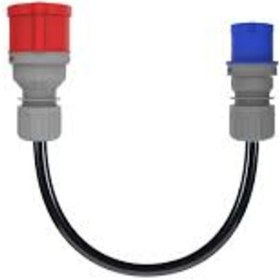 Resim Bemis BKT-0508-2211 CEE NORM ADAPTÖR 3X2,5 TTR 3/16A FİŞ - 5/16A PRİZ ( 30CM KABLOLU ) 