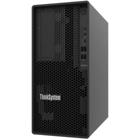 Resim LENOVO 7D8JA043EA Thinksystem ST50 V2 E-2324G 1x16GB 2x960GB SSD 500W Windows Server Essential 2022 