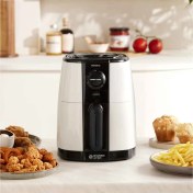Resim Karaca Smart Cook 60 Dakikaya Kadar Zaman Ayarlı Compact 2.2 Litre Airfryer Krem 2 Kişilik 