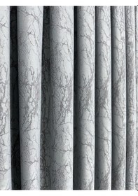 Resim Velar Soft Buz Mavi/gri Fon Perde 1/3 Sık Pile Buz Mavi 