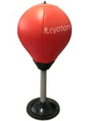 Resim Leyaton Kırmızı Punching Ball Masa Üstü Pencikbol Topu 