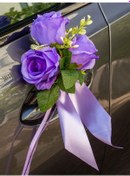 Resim Krasivaa Svad'ba Damat Ve Gelin İçin El Korkulukları Ve Aynalarına Takılan Araba Düğün Süsü 271268833 