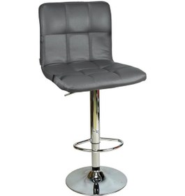 Resim Bürocci Carla Bar Taburesi-Gri-9503S0125 Çok Renkli 