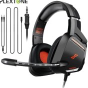 Resim Plextone G800 3.5mm Teleskopik Kablolu Gaming Oyuncu KULAKLIĞI-(5775) 