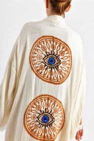Resim Brandsmithshop Mandala Eye Kimono Çok Renkli 