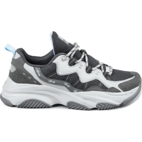 Resim Jump 30867 Beyaz - Gri Sneaker Kadın Spor Ayakkabı 