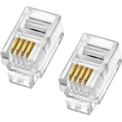 Resim KEEPRO Telefon Kablosu 6p4c Kablo 4 Pinli Soketli Telefon Kablosu 5 M 
