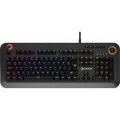 Resim GamePower Starscream RGB Red Switch Türkçe Q USB Suya Dayanıklı Optik Mekanik Gaming Klavye 100 Orjinal - Faturalı - Garantili Ürünler - Ayn Gün Hızlı Gönderim