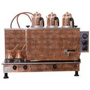 Resim Osmanlı 3 Demlikli Bakır Çay Kazanı 3 Adet Bakır Demlik Set Fırsat Kampanyası 