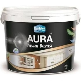 Resim Kardelen Tavan Boyası Mat Beyaz Mükemmel Örter 3.5 kg Yerli Üretim 