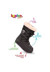 Resim Kaptan Junior Kız Çocuk Botu İçi Kürklü Pgmk 5995 001 