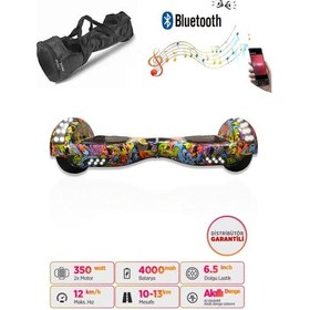Resim Citymate Elektrikli Kaykay Akıllı Denge Hoverboard + Hoverkart + Çanta Full Ledli Extrem Paket D22 