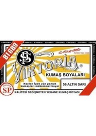 Resim 56 Altın Sarı Renk Kumaş Boyası Viktoria 