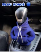 Resim Araba Vitesi Kapüşon Kapatma Araba Vitesi Kapüşon Kapatma El Freni Araba Vites Kapağı Mavi 