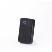 Resim PHONEAKS 10000 mah Digital Ekranlı Powerbank + El Feneri Siyah 