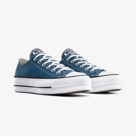 Resim Converse Chuck Taylor All Star Lift Platform Limited Kadın Mavi Sneaker A12961c Mavi 