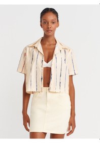 Resim Dilvin 50516 Kısa Kollu Gömlek-sarı Sarı 