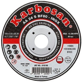 Resim Karbosan 115 Mm İnox İnce Metal Kesici 