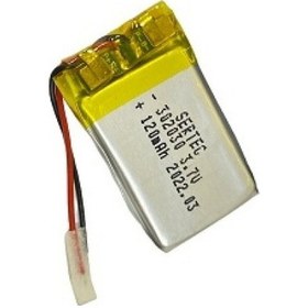 Resim Sertec 302030 3.7v 120 Mah Lityum Polimer Pil 1.5a Drone Için Uygun Değildir 