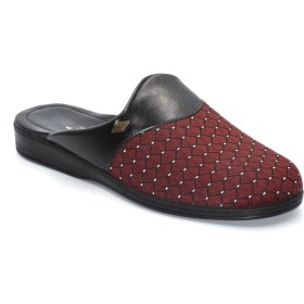 Resim Shoemix Erkek Bordo Günlük Ev Terliği , Damat Terliği , Çeyiz Terliği ve Misafir Terliği 