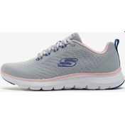 Resim Skechers Flex Appeal 5.0 Kadın Gri Spor Ayakkabı 150201 Gymt Gri 