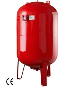 Resim MIT 100 Lt (litre) Dik Manometreli Hidrofor Genleşme Tankı 