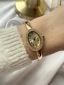 Resim Gold Vintage Kelepçe Saat 