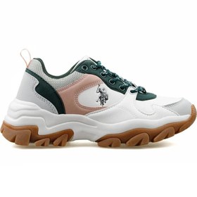 Resim U.S. Polo Assn. Beyaz - U.s Polo Assn Tracky Kadın Renkli Sneaker Sneaker 