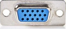Resim YKA 15 Pin Dişi D-Sub Konnektör (Vga Dişi Konnektör) 