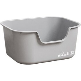 Resim Kedi Kumu Kutusu Yarı Kapalı Kedi Tuvaleti Kedi Malzemeleri 0ypbn4 