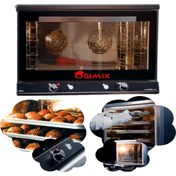 Resim OSİMO Osimix Konveksiyonel 4'lü Buharlı Patisserie Fırın (40x60 cm Tepsi Kapasiteli - Poğaça,pasta,Börek) 