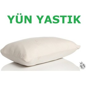 Resim Yün Yastık - Yün Dolgulu Visco Yastık 