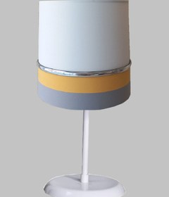 Resim Genel Markalar BEYAZ GRİ SARI KUMAŞ KAPLAMA 2.Lİ SET YATAK ODASI GENÇ VE ÇOCUK ODASI AVİZE VE ABAJUR SETİ 