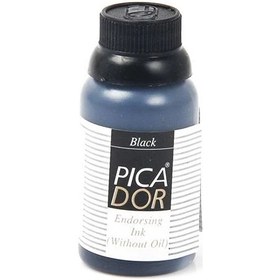 Resim Picador Istampa Mürekkebi 30 cc Renk - Siyah KE-001 