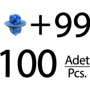 Resim Toyota Tacoma İçin Yan Kaplama Klipsi- 100 Adet 