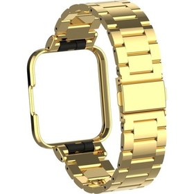 Resim Xiaomi Redmi Watch 2 Üç Boncuklu Metal Kordonlu Saat 