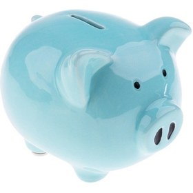 Resim Suntek Magideal Bebek Seramik Kumbara Para Nakit Tahsil Orta Mavi 