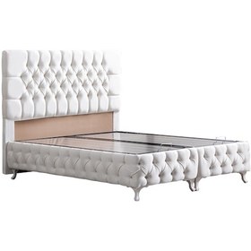 Resim Setaymobilya Baza, Cappy Krem Mdf Baza + Başlık Seti, Setay 