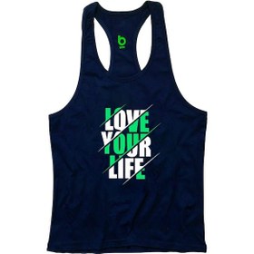 Resim Bluu Yourlife Fitness Gym Tank Top Sporcu Atleti (528806502) 