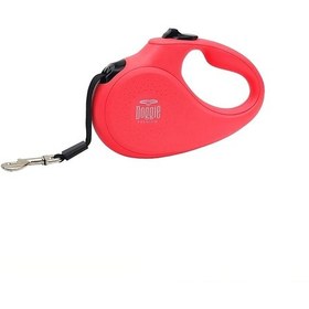 Resim Doggie Master Otomatik Uzatma Tasması Pembe 25 Kg/5 Mt Çok Renkli 