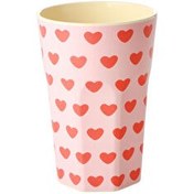 Resim Melamin Bardak - Büyük Boy Kalp Rice