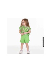 Resim Xo Kids Kız Fırfırlı Şort 9 Ay - 2 Yaş 54716 Ksrt02012 Yeşil 